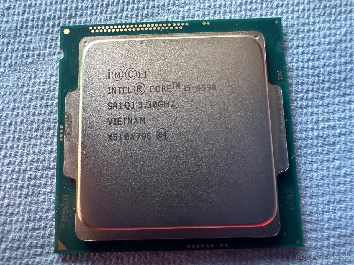 Predám procesor Intel i5-4590, Socket LGA1150, 3.3GHz