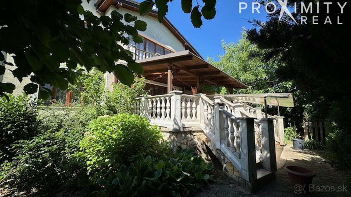 Vila Myslava - nadštandardný priestor a záhrada pre náročnýc