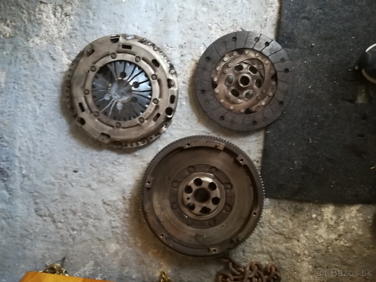 predam spojka, zotrvačnik, lamela, octavia II 1.9 tdi 77kw
