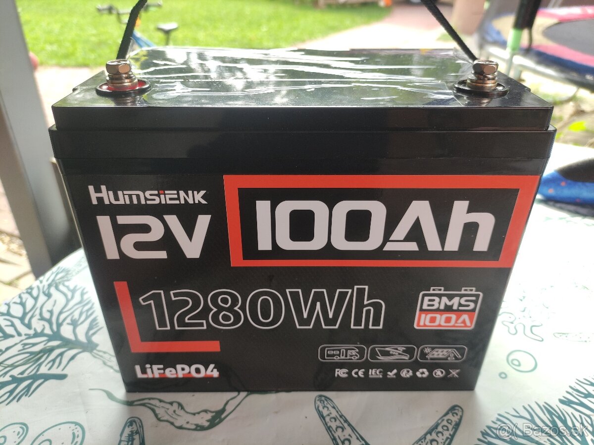 100Ah LifePo4 batéria 12V
