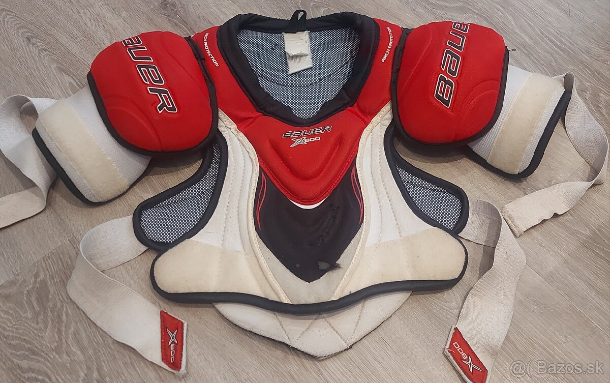 Predám hokejové chrániče ramien Bauer X800 JR L