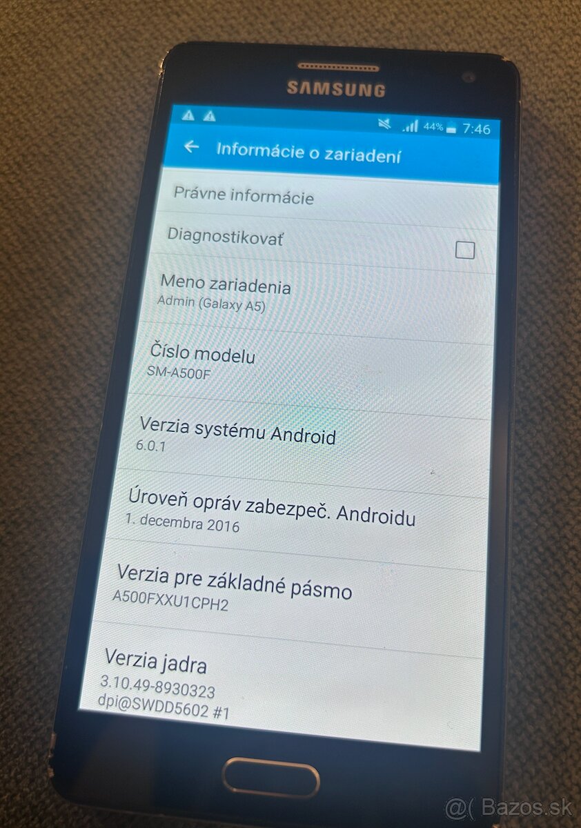 Samsung Galaxy SM-A500F