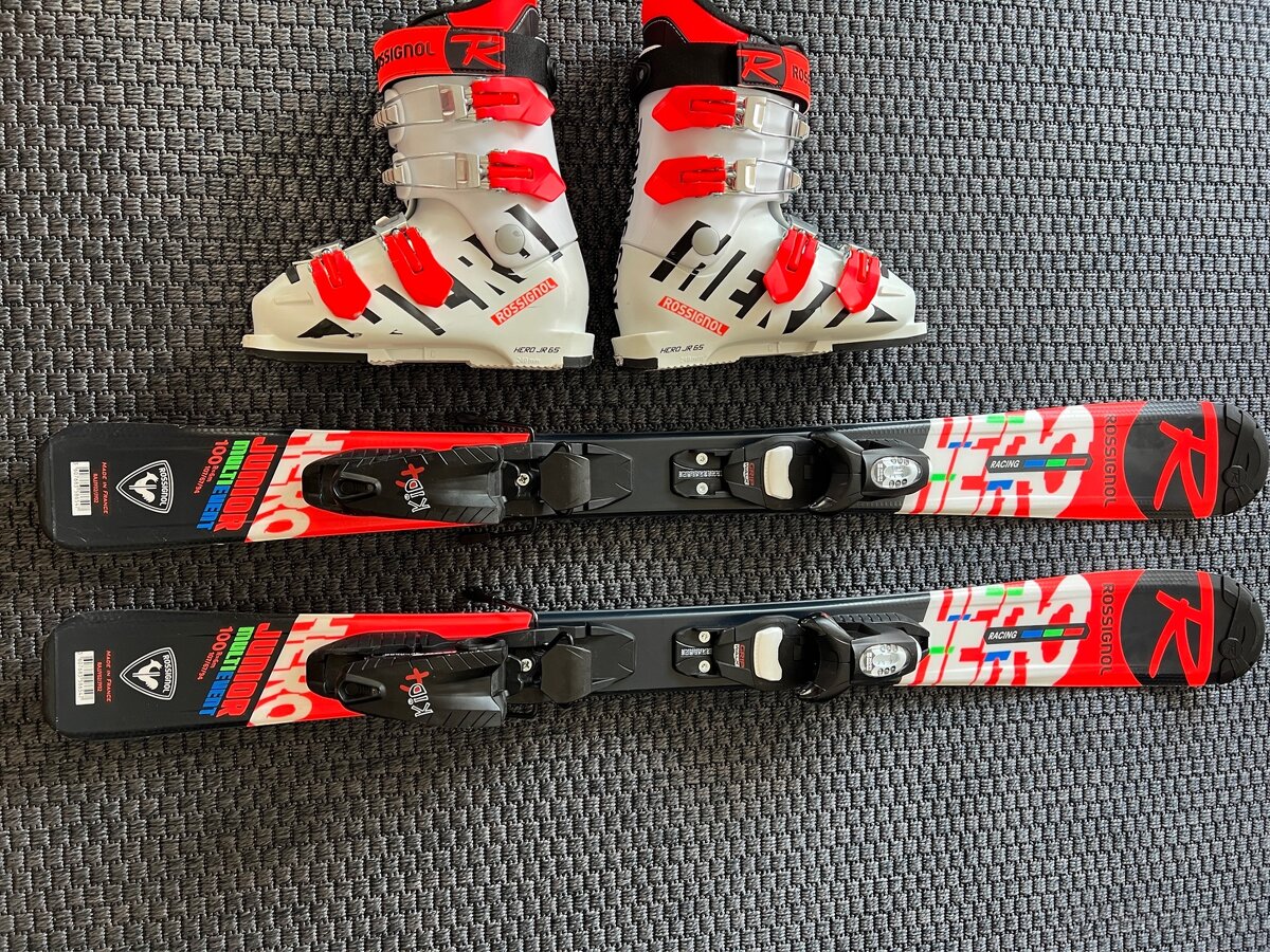Detské/juniorské lyže Rossignol Hero 100cm