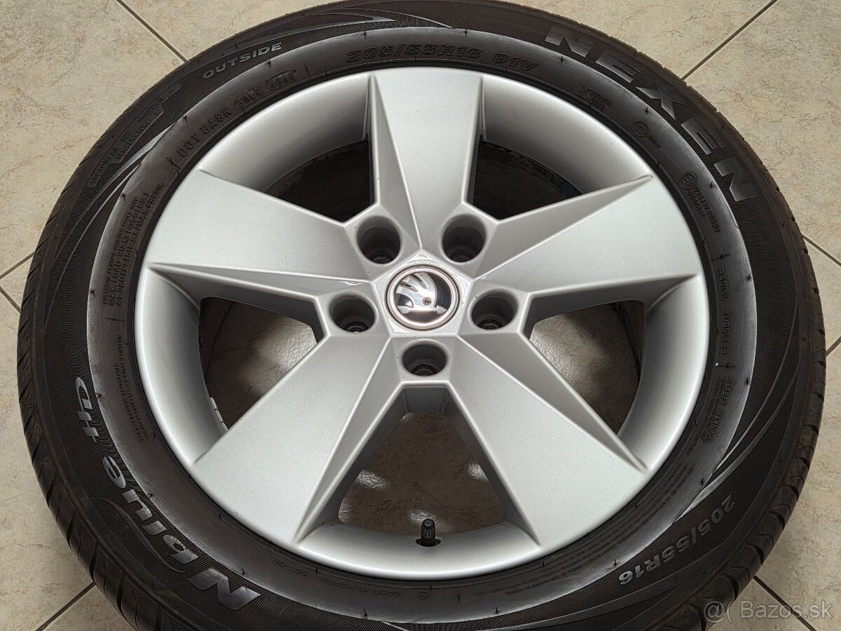 "16" Škoda (5x112), pneu