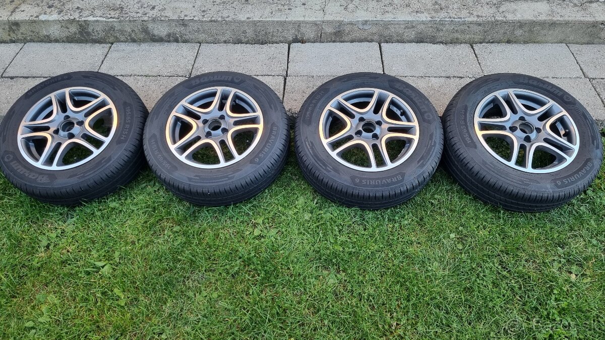 Hliníkové disky FIAT - R15 4x98 6J ET35