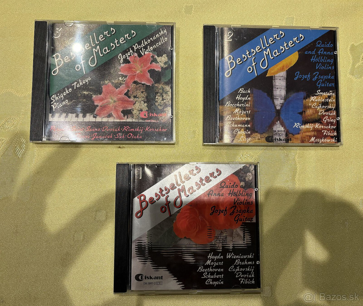 Predám kolekciu klasicekj hudby - Bestsellers of Masters