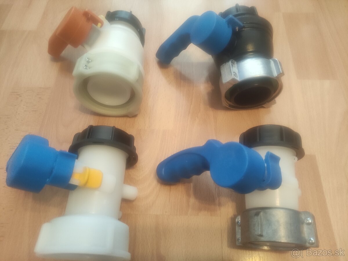 Ventily na IBC nádž