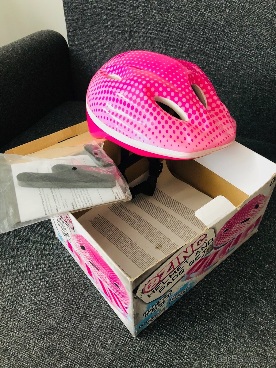 Detská cyklistická prilba, uplne nova