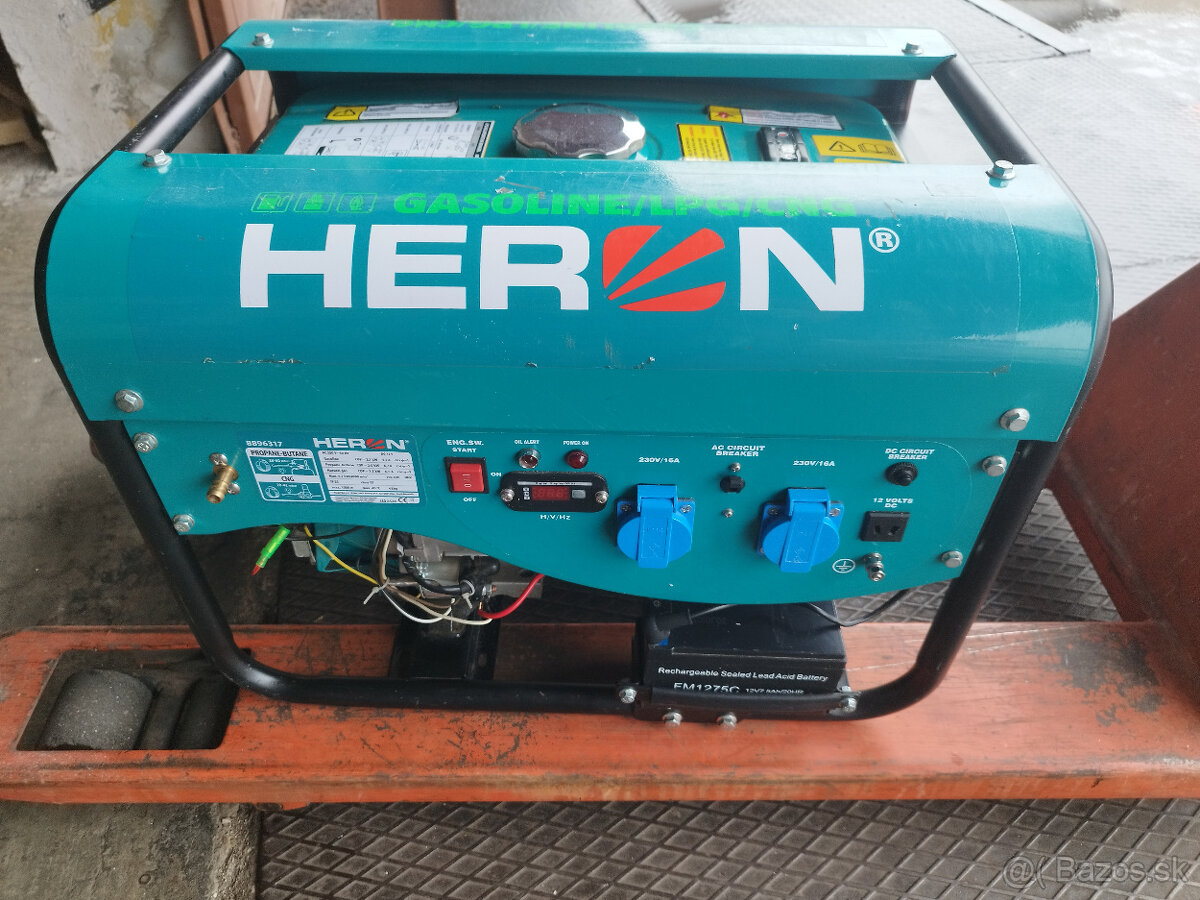 Malo použivana elektrocentrála max 2,4kw Heron