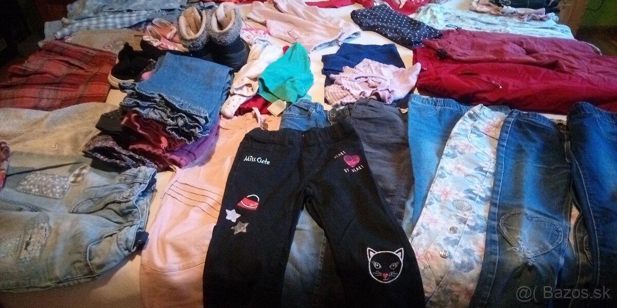 Dievčenské oblečenie 122-128