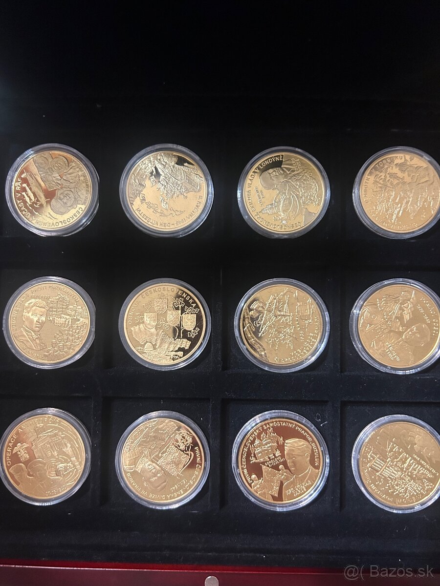 Predsm krasnu sadu minci Češi ve valce