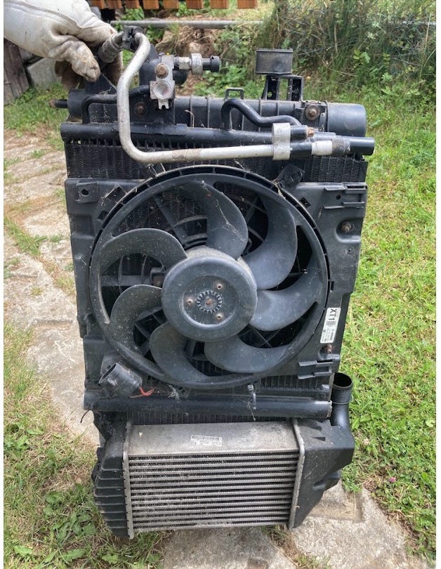 Komplet (Turbo + Chladiče + Ventilátor):