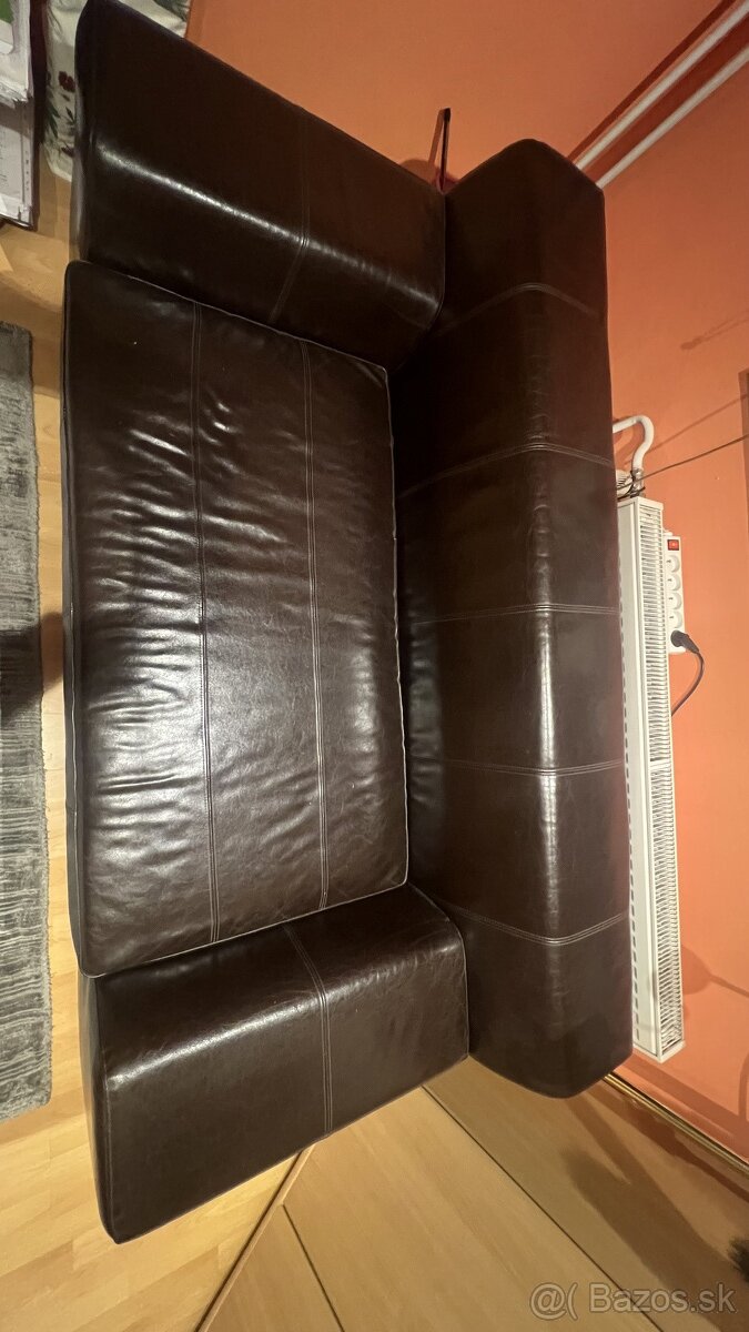 IKEA Kožená 2 pohovka/sedačka