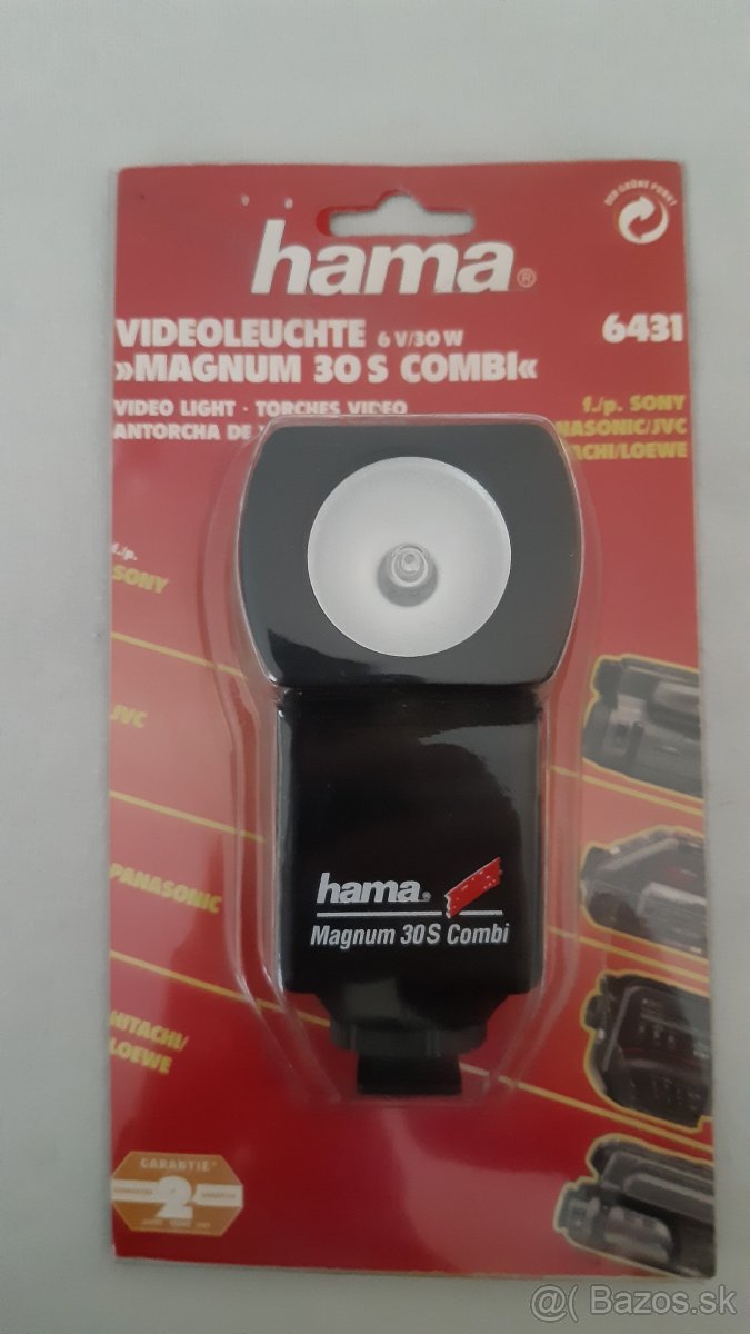 Predám lampu k videokamerám Hama 6431