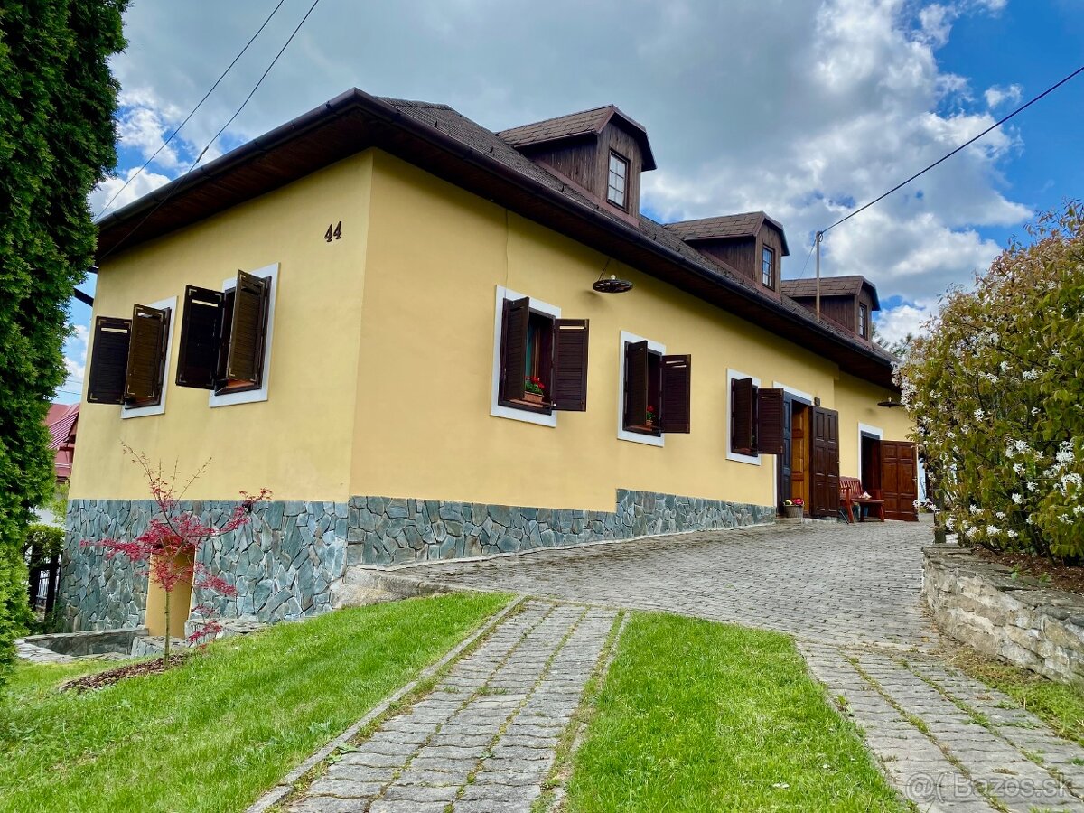 Krásna chalupa v Levočských vrchoch - obec Pavľany - RESERVE