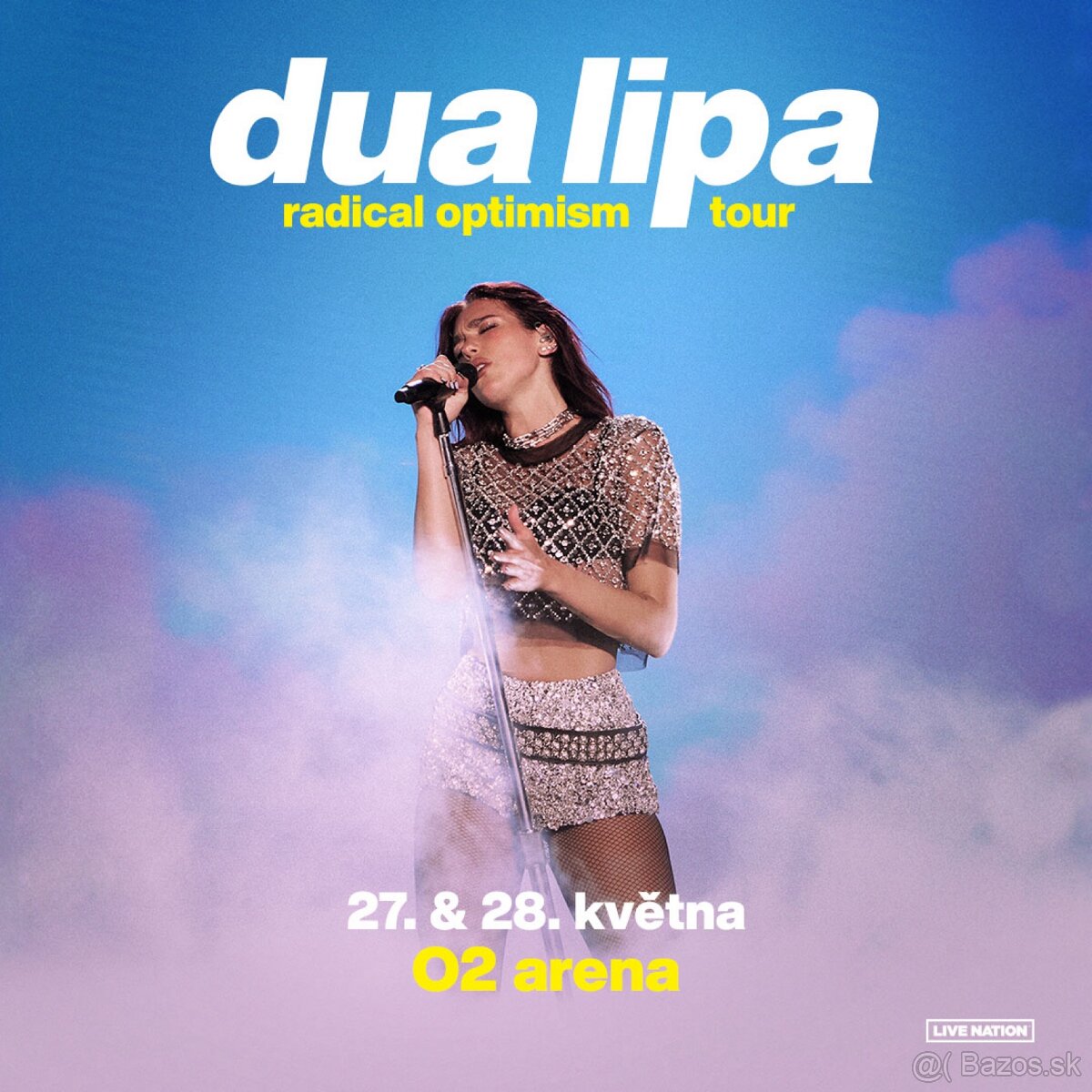DUA LIPA Praha 28.5. STÁTIE NA PLOCHE