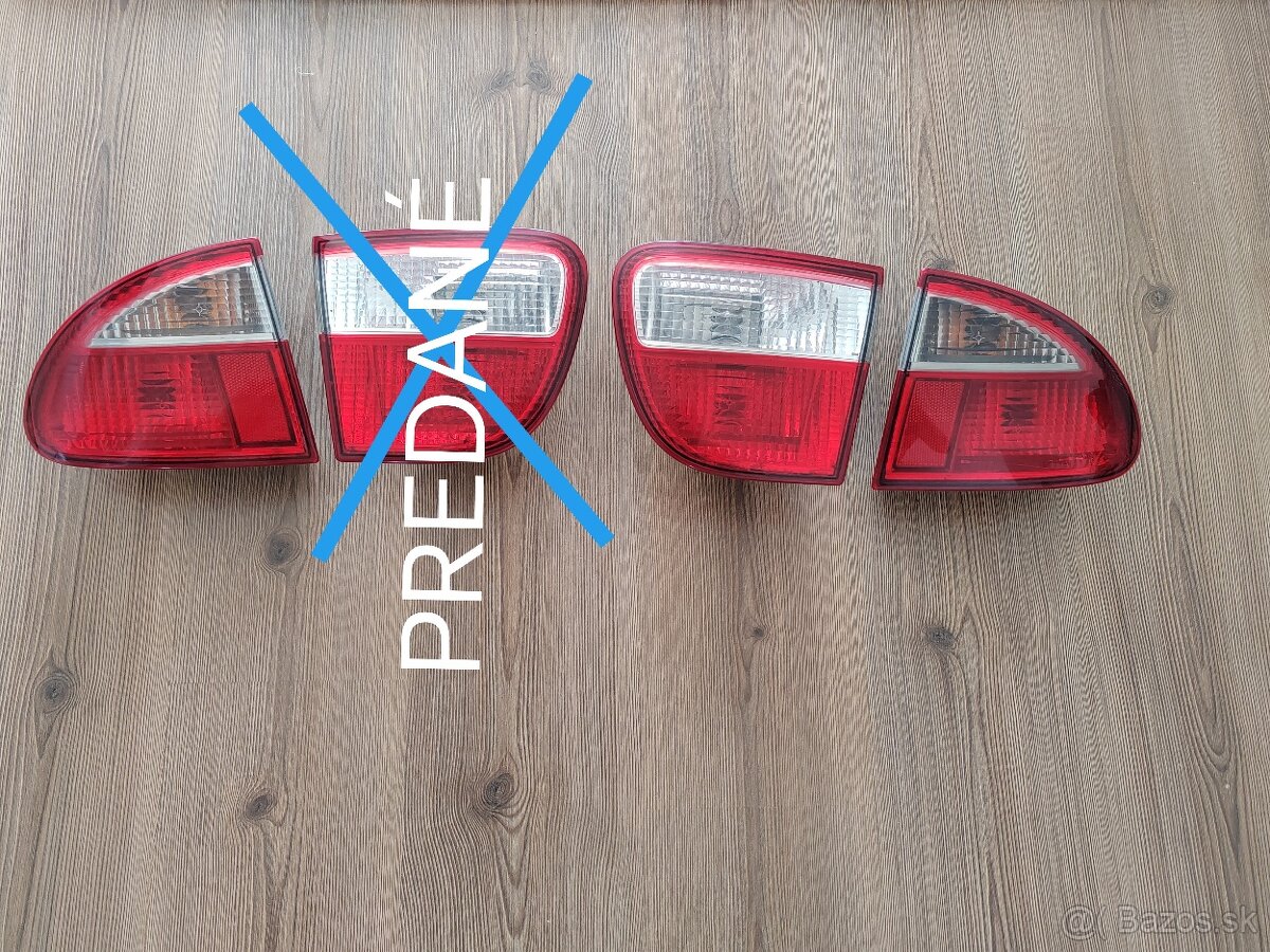 Seat Leon zadné svetlá