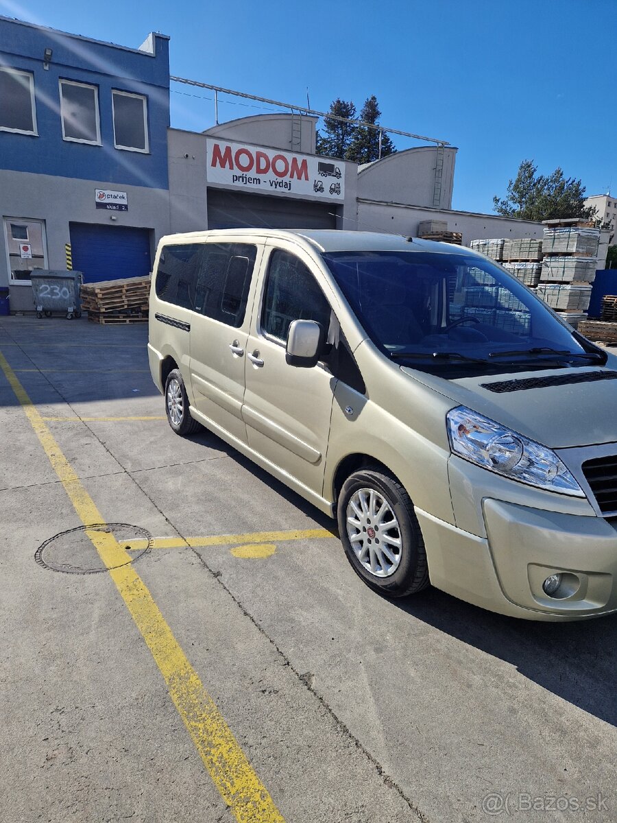 Fiat Scudo 2.0 120kw dlhá verzia