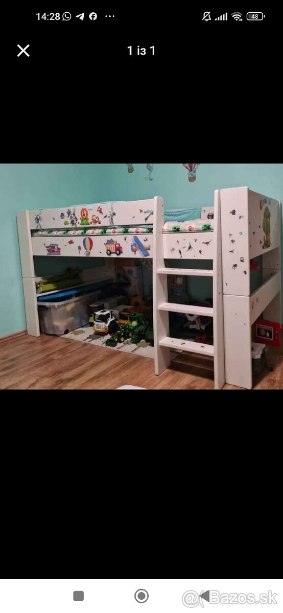 Predám perfektnú posteľ pre deti