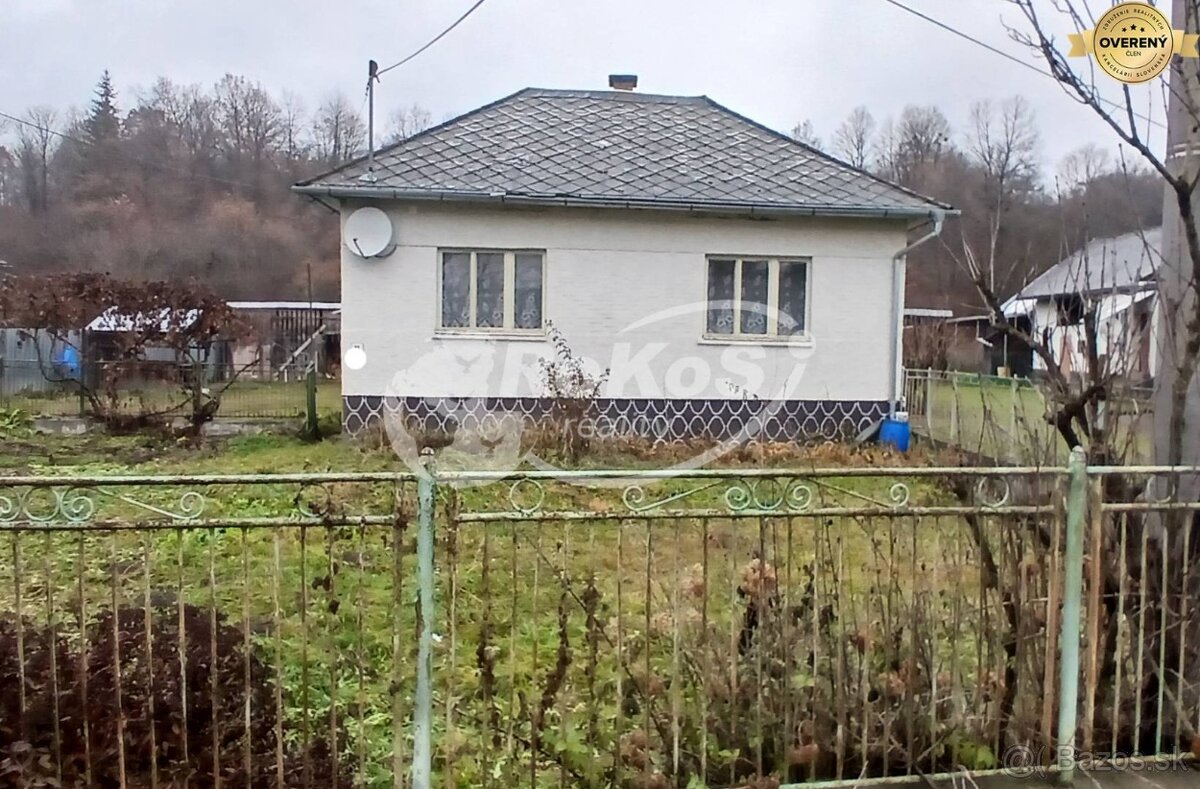 Predaj rodinného domu v Nižnej Jablonke okres Humenné