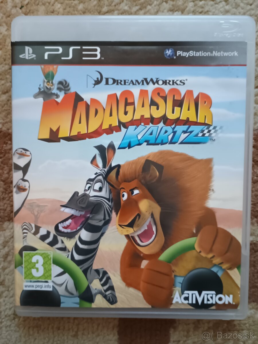 MADAGASCAR KARTZ - hra na PS3 - PlayStation 3