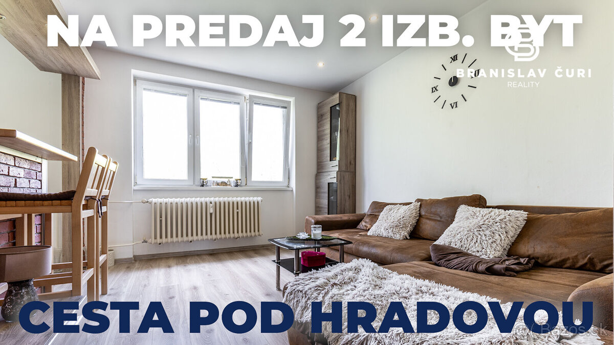 Predaj 2 izbový zariadený byt, Podhradová, Kočice