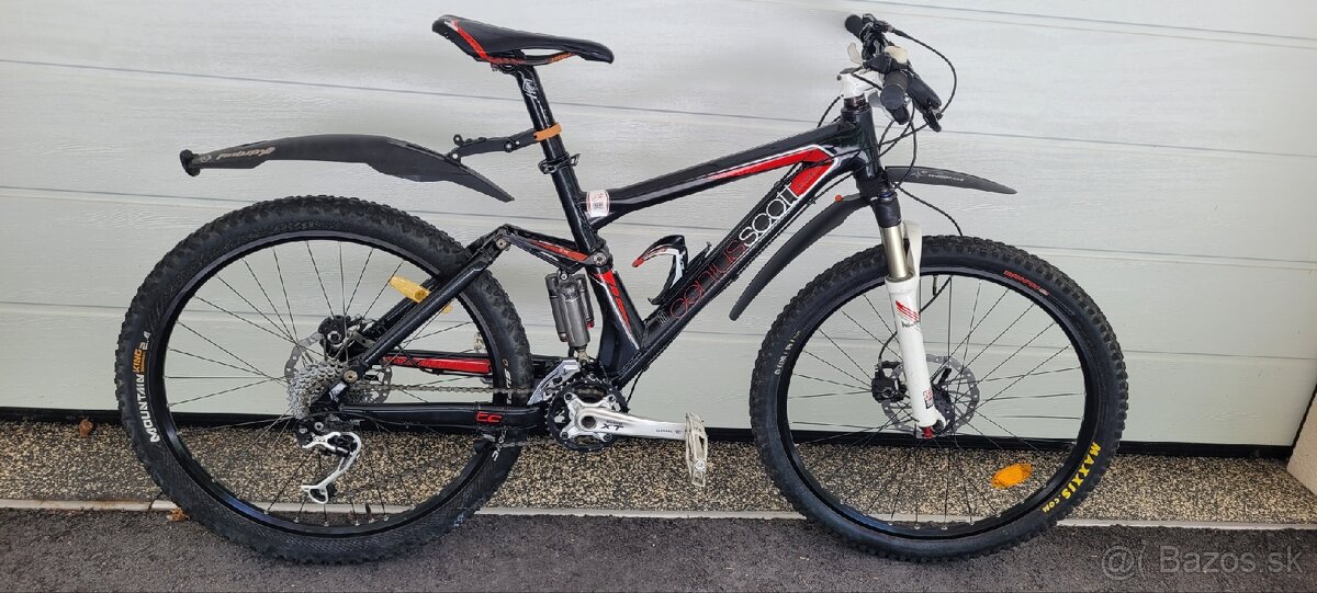 Horský bicykel celoodpružený SCOTT GENIUS40,kolesá26,rám17,5
