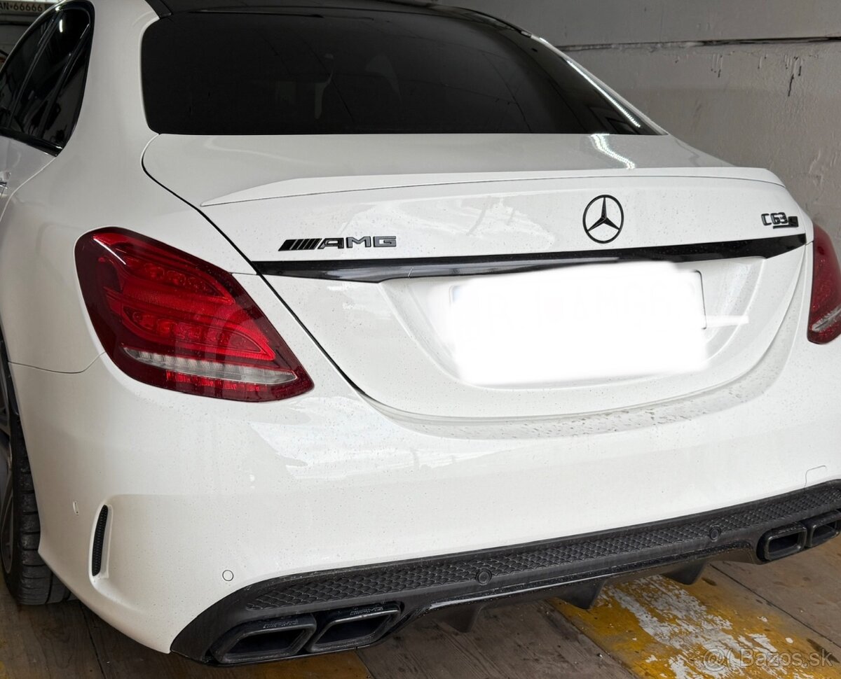Mercedes c w206 Originál difúzor amg 63