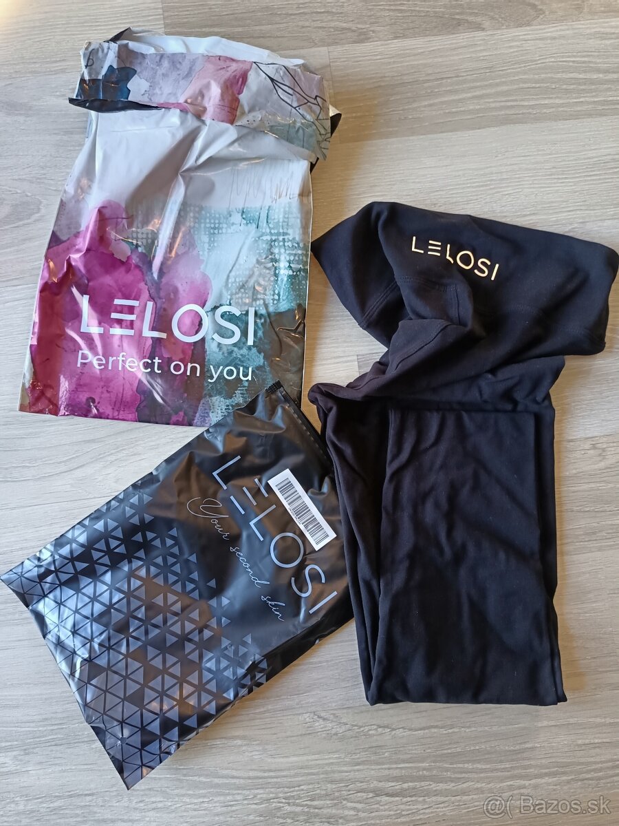 LELOSI nové legíny čierne klasické S long