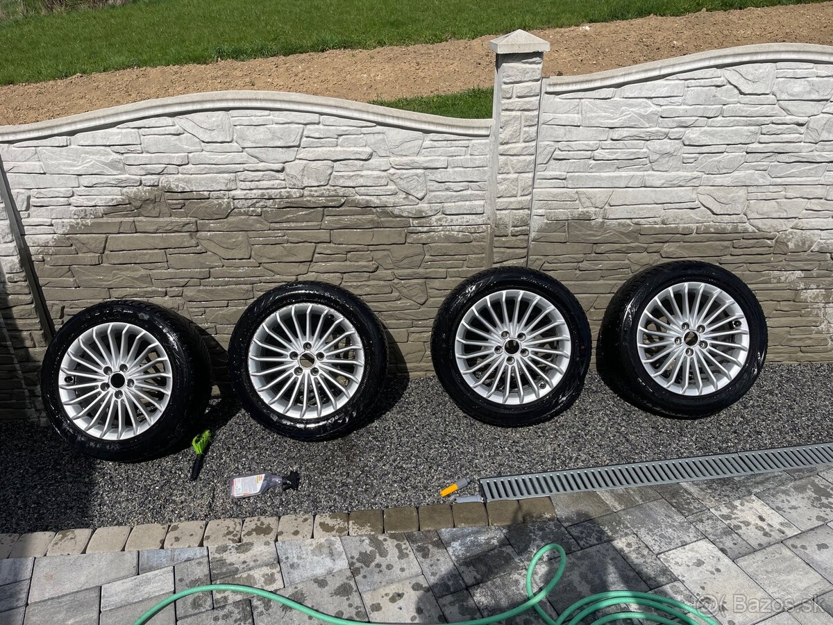Audi elektrony 5x112 R17 + zimné gumy