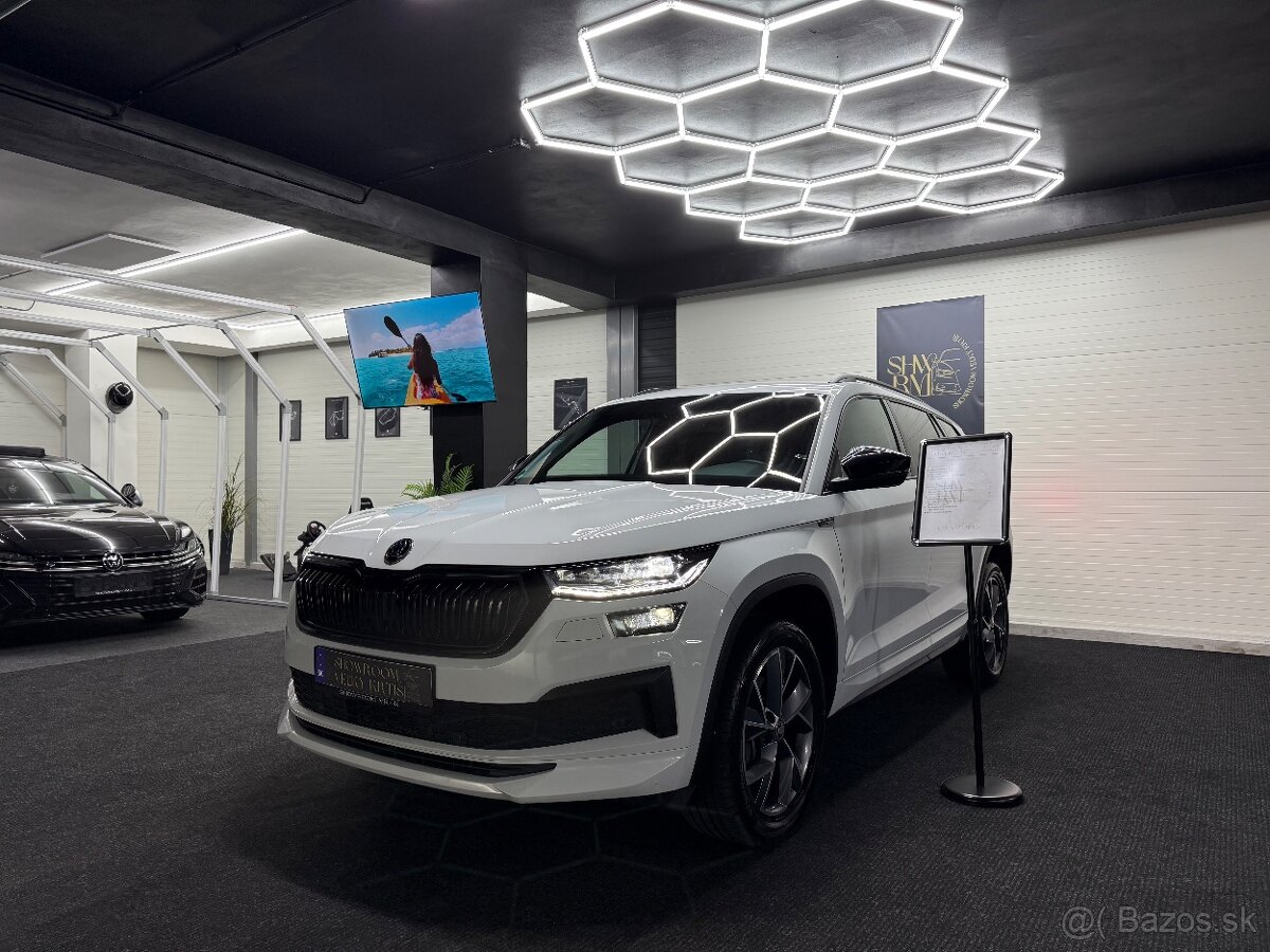 Škoda Kodiaq 2022 SPORTLINE 2.0tdi 110kw DSG 1majiteľ