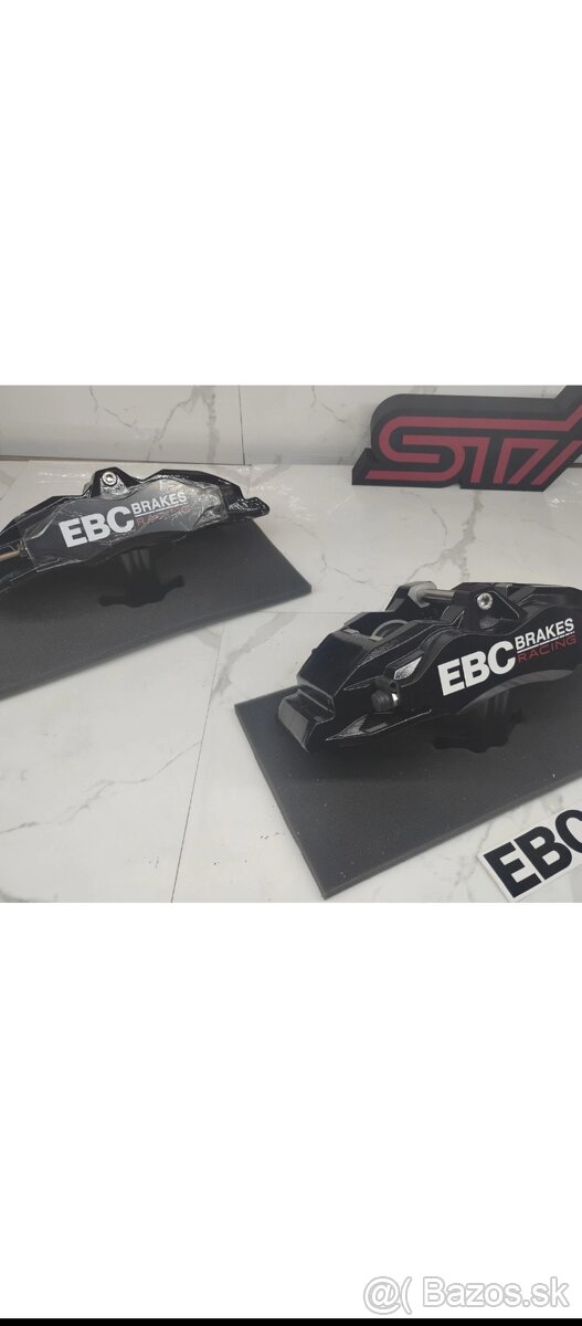 Závodní třmeny EBC RACING (výroba Anglie)