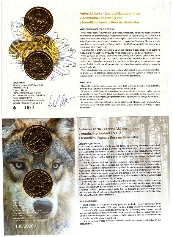 5€-zberateľské karty