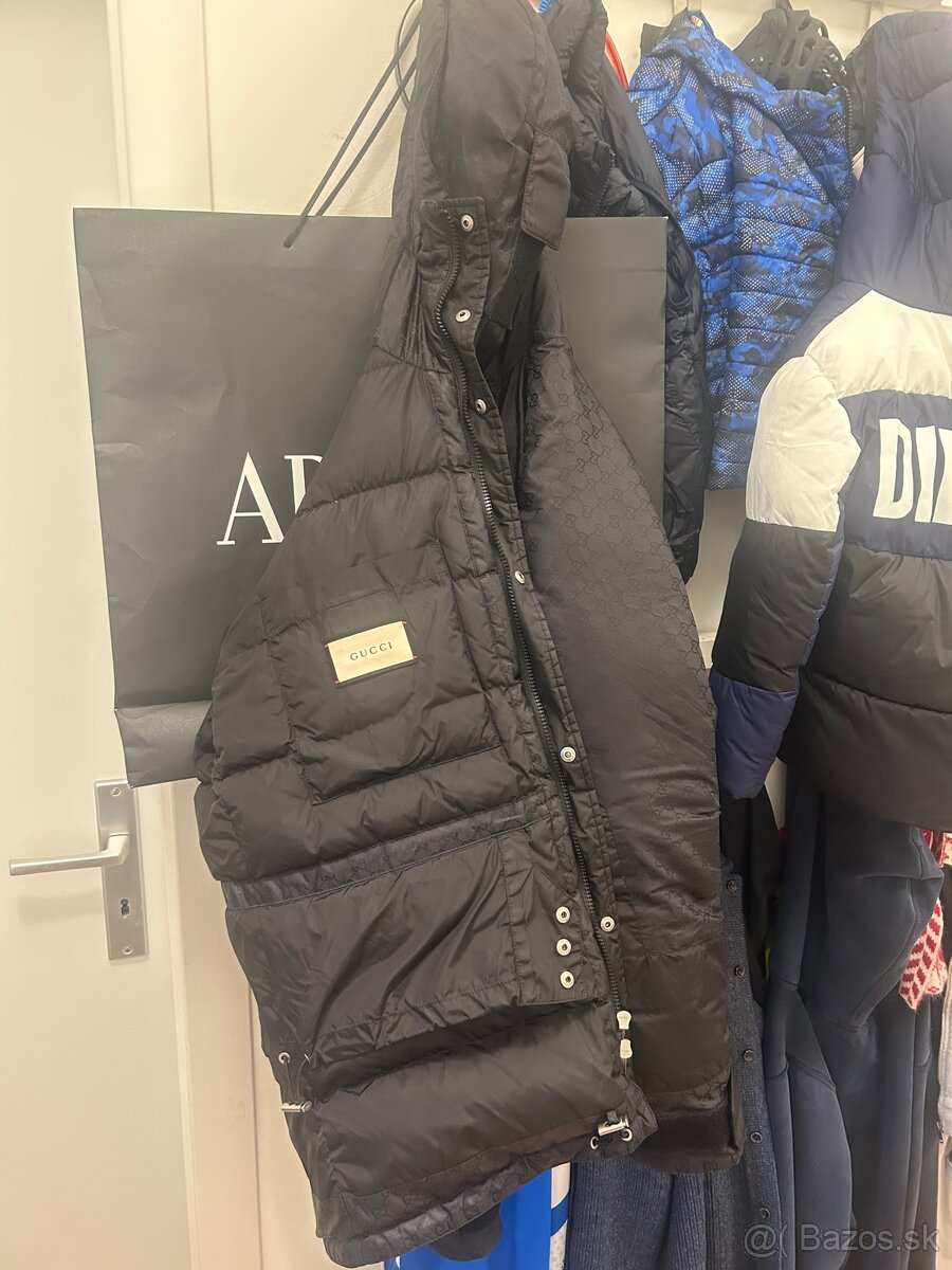 Panska zimna bunda Gucci monogram