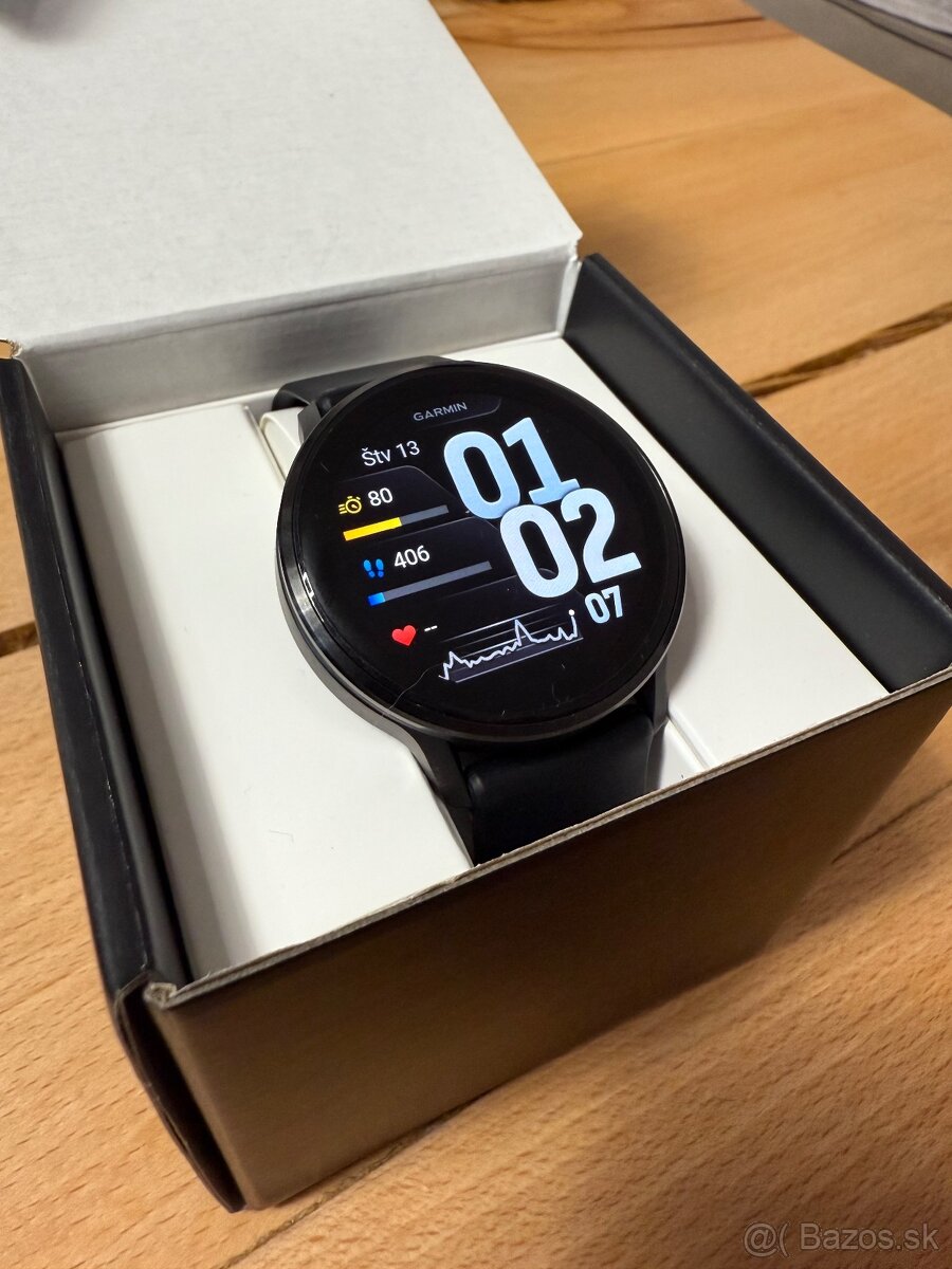 Garmin Venu 4 45mm Slate/Black Band