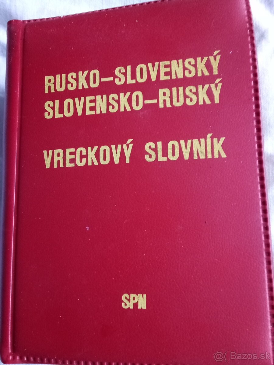 Rusko- slovenský a slovensko- ruský vreckový slovník