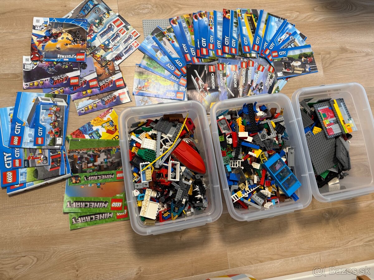 Lego City, Creator, Avengers, Minecraft