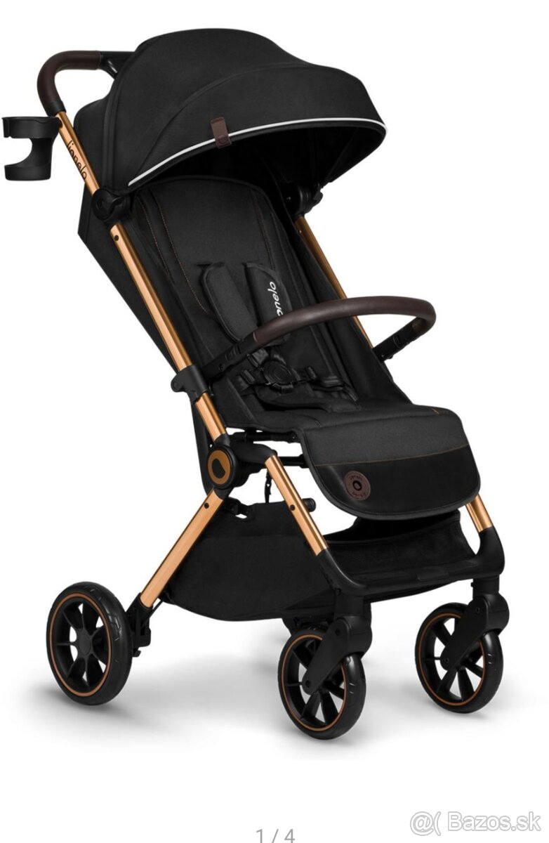 Sportovy kocik Lionelo Cloe Black Onyx