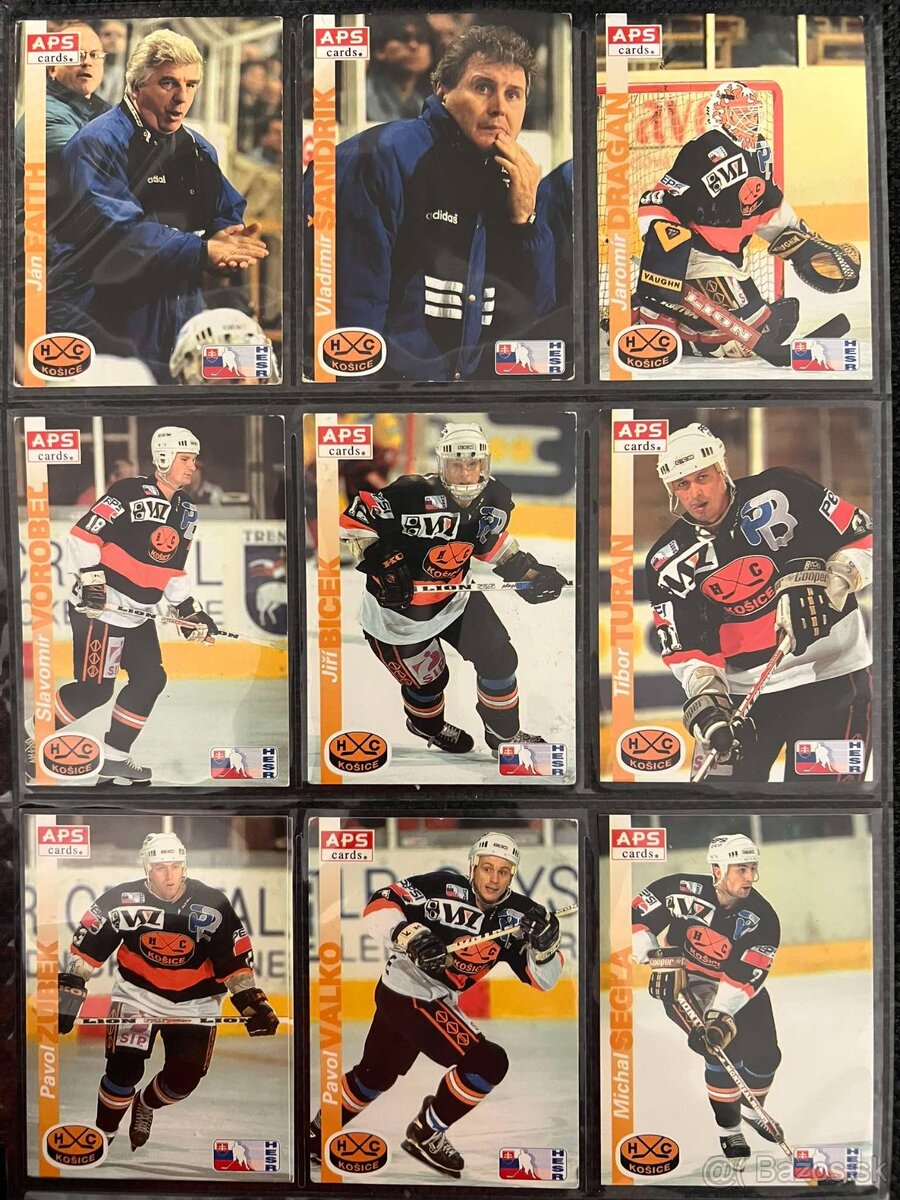 APS karty hokej 96/97