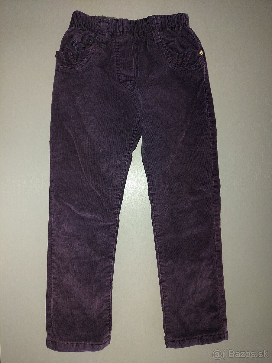 zateplené nohavice (128 cm)