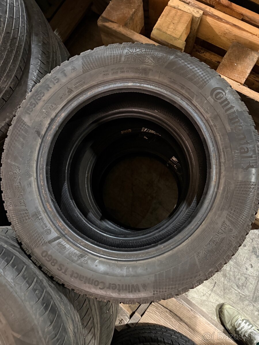 4ks Continental WinterContact TS860 -185/65R15 88T
