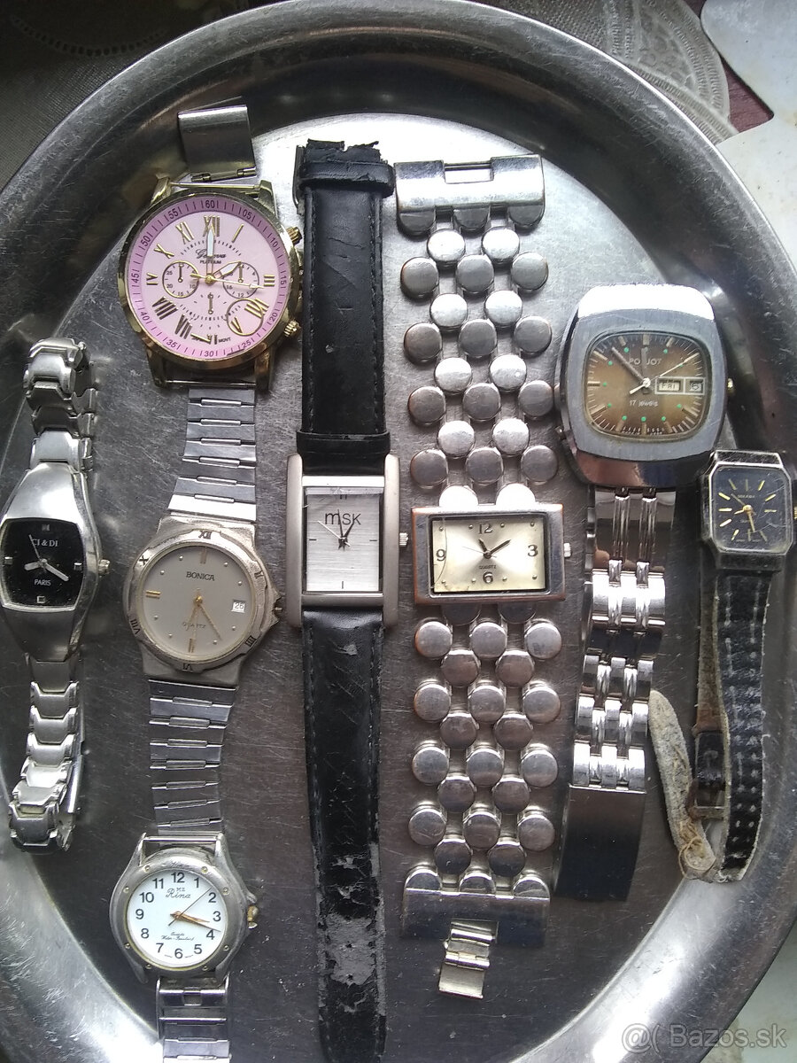 starobylé hodinky dámske i pánske