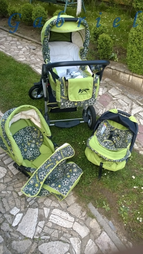 Detský kočiar VERSO - 3-kombinácia