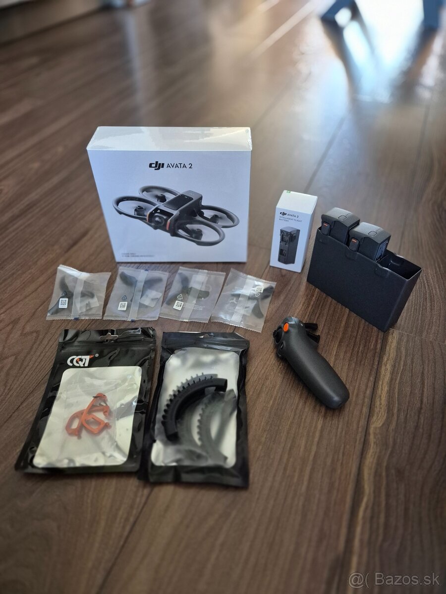 DJI Avata 2 nepouzity dron s prislusenstvom