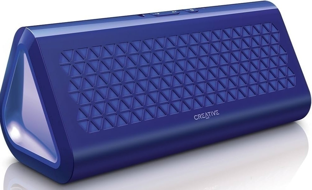 Reprobox, reproduktory Creative, Bluetooth, NFC, mikrofón.