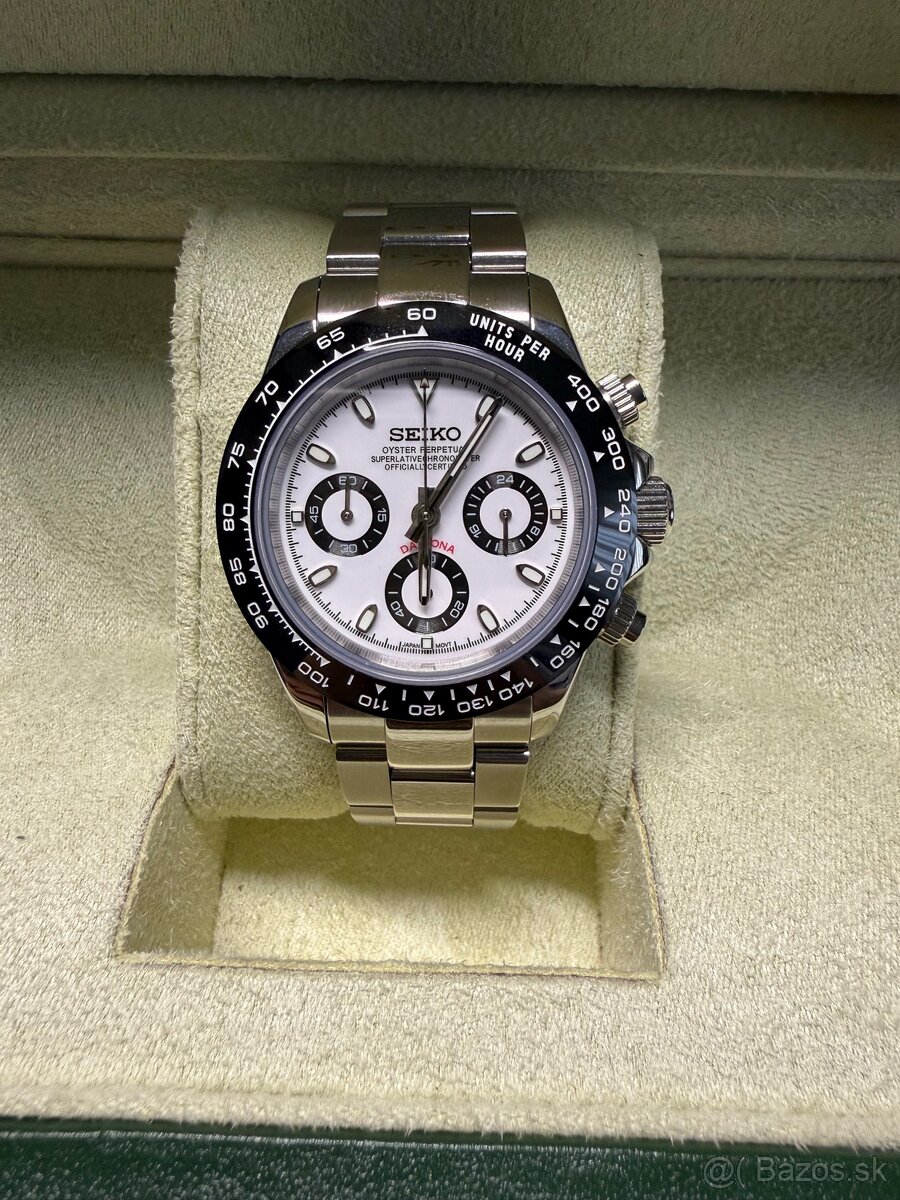 Seiko Mod Daytona Panda