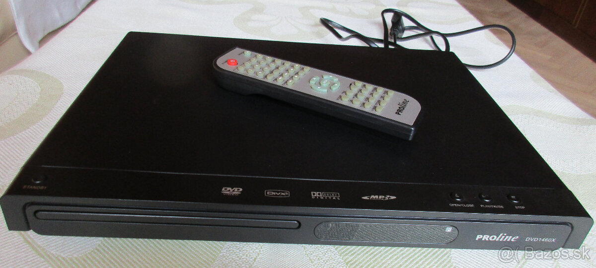 DVD prehrávač ProLine DVD1460X + diaľkový ovládač