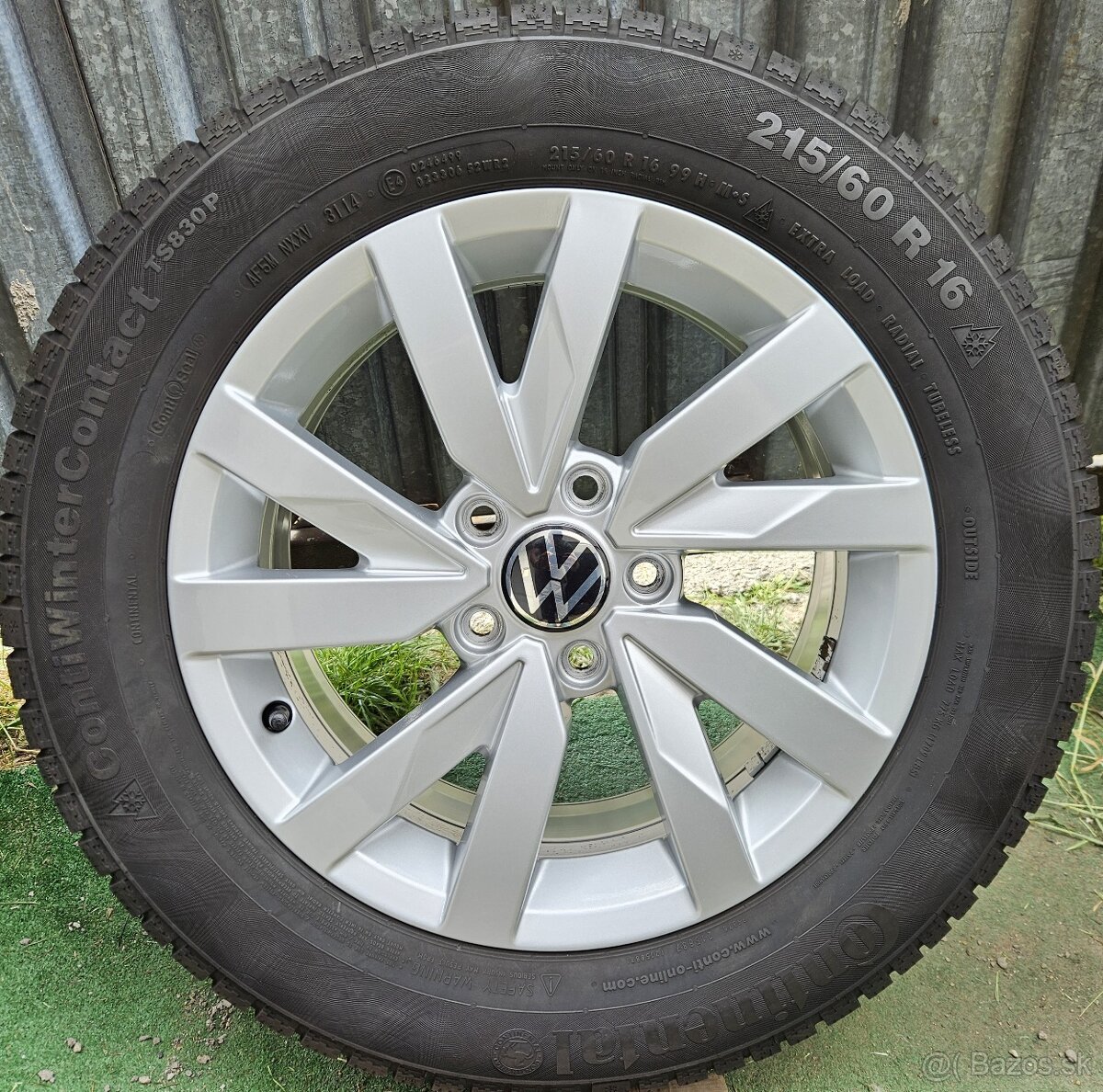 Originálne hliníkové disky VW - 5x112 r16