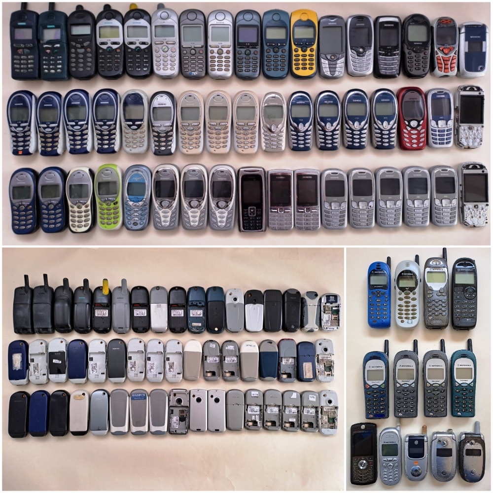 SIEMENS + MOTOROLA Zbierka Rozne Typy Druhy