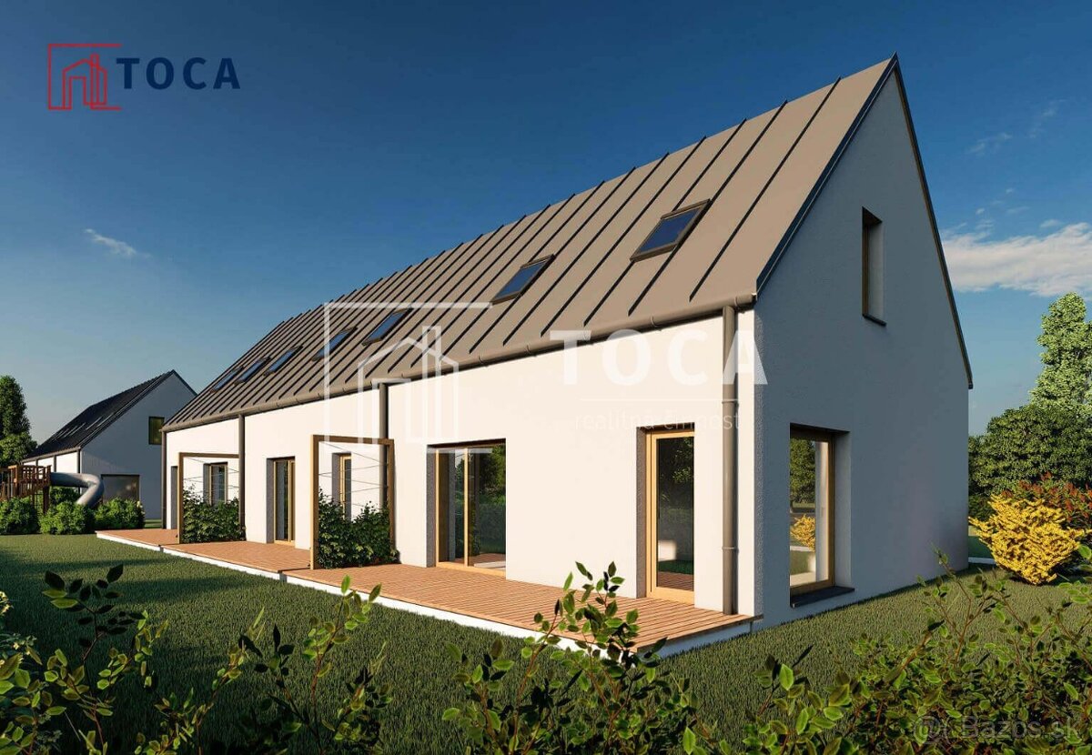 TOCA – 3 RODINNÉ DOMY 2. ETAPA – Bytča / Hliník nad Váhom